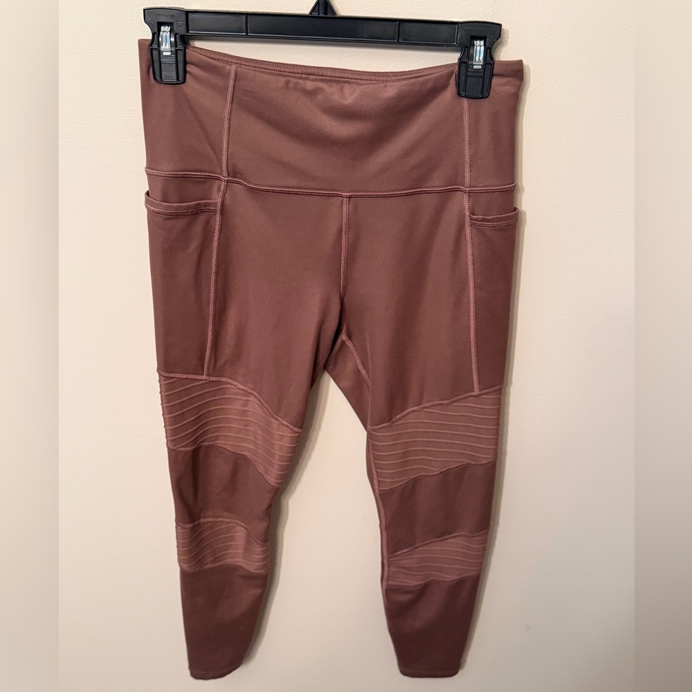 💗 Athleta Inclination Moto Tights Size Small